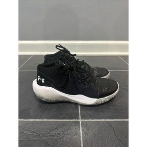 Under Armour Youth Kids UA Jet 21 Lace Up Basketball Shoes Black Size 6.5Y